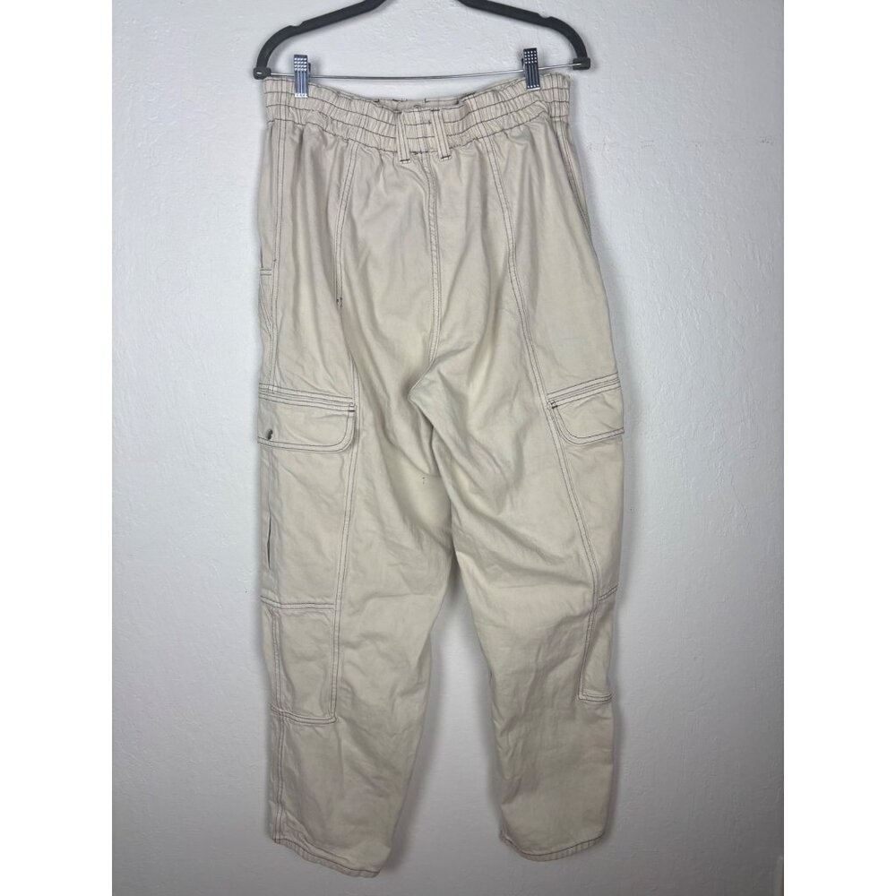 BDG Urban Outfitters Women's 33 Relaxed Baggy Skate Jeans Size Y2K Beige JNCO